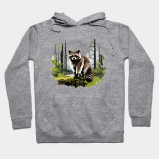 Raccoony Cuteness Hoodie